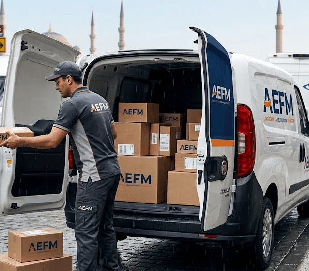 Doblo araç ile koli teslimatı
