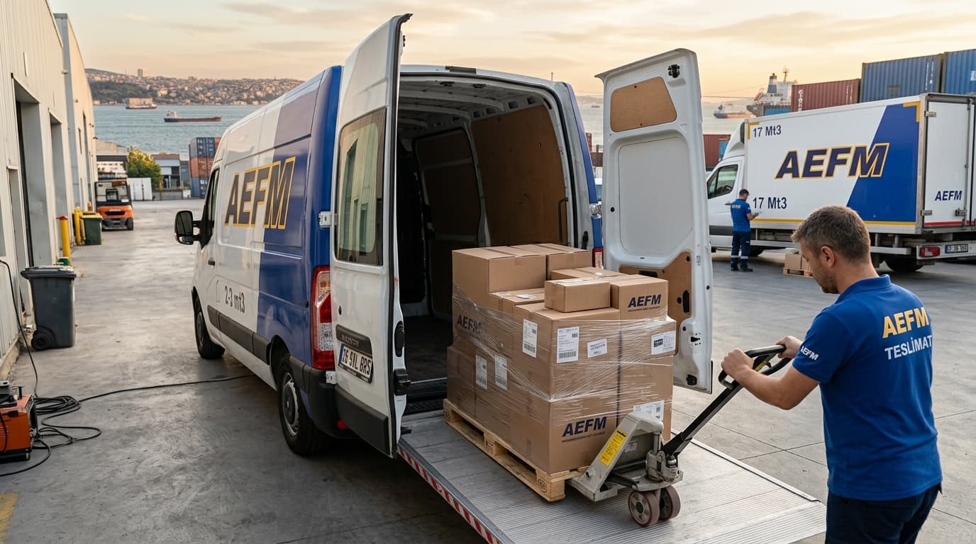 İstanbul içi araçlı kurye teslimatı